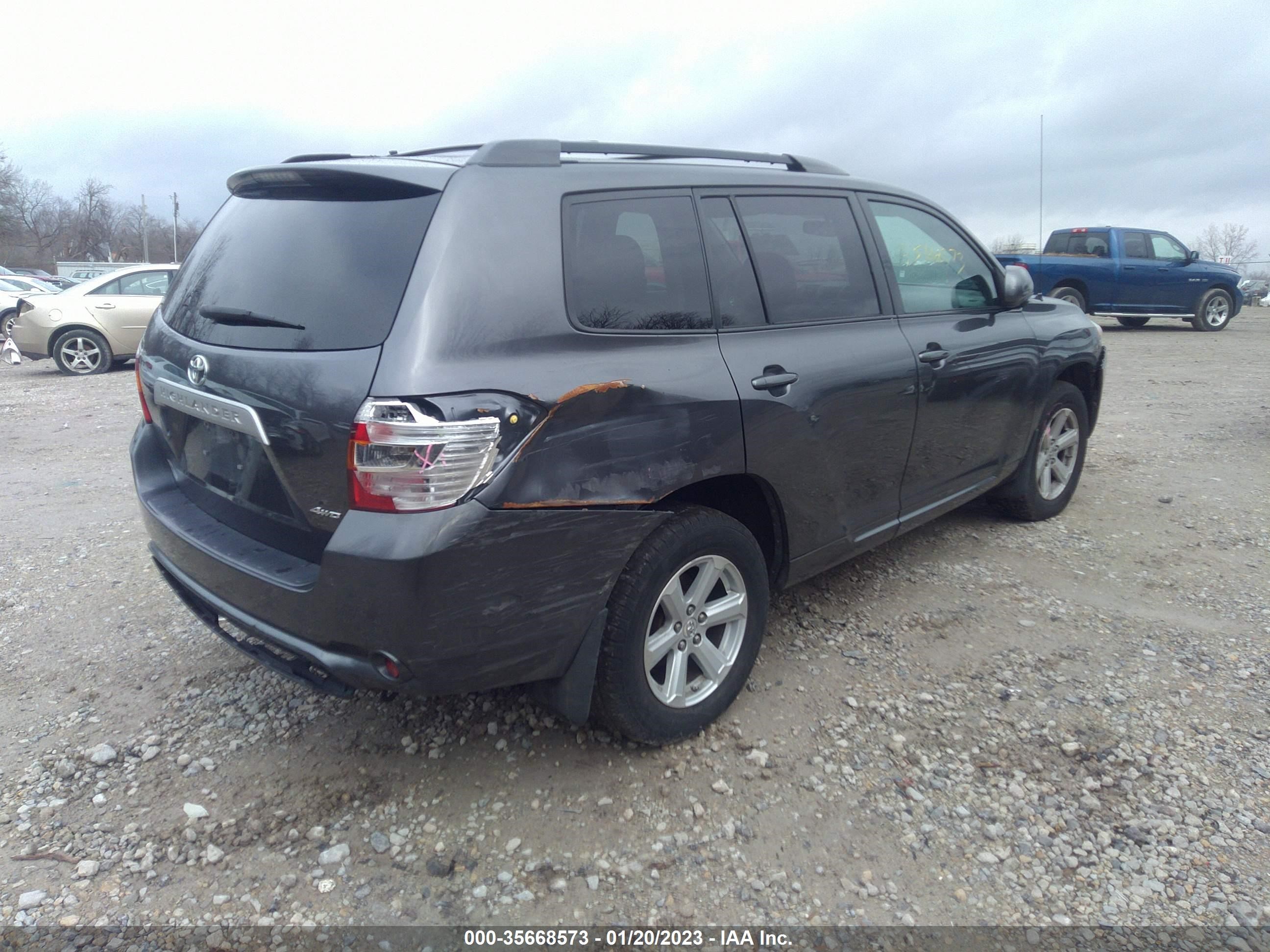 Photo 3 VIN: 5TDBK3EH7AS013894 - TOYOTA HIGHLANDER 