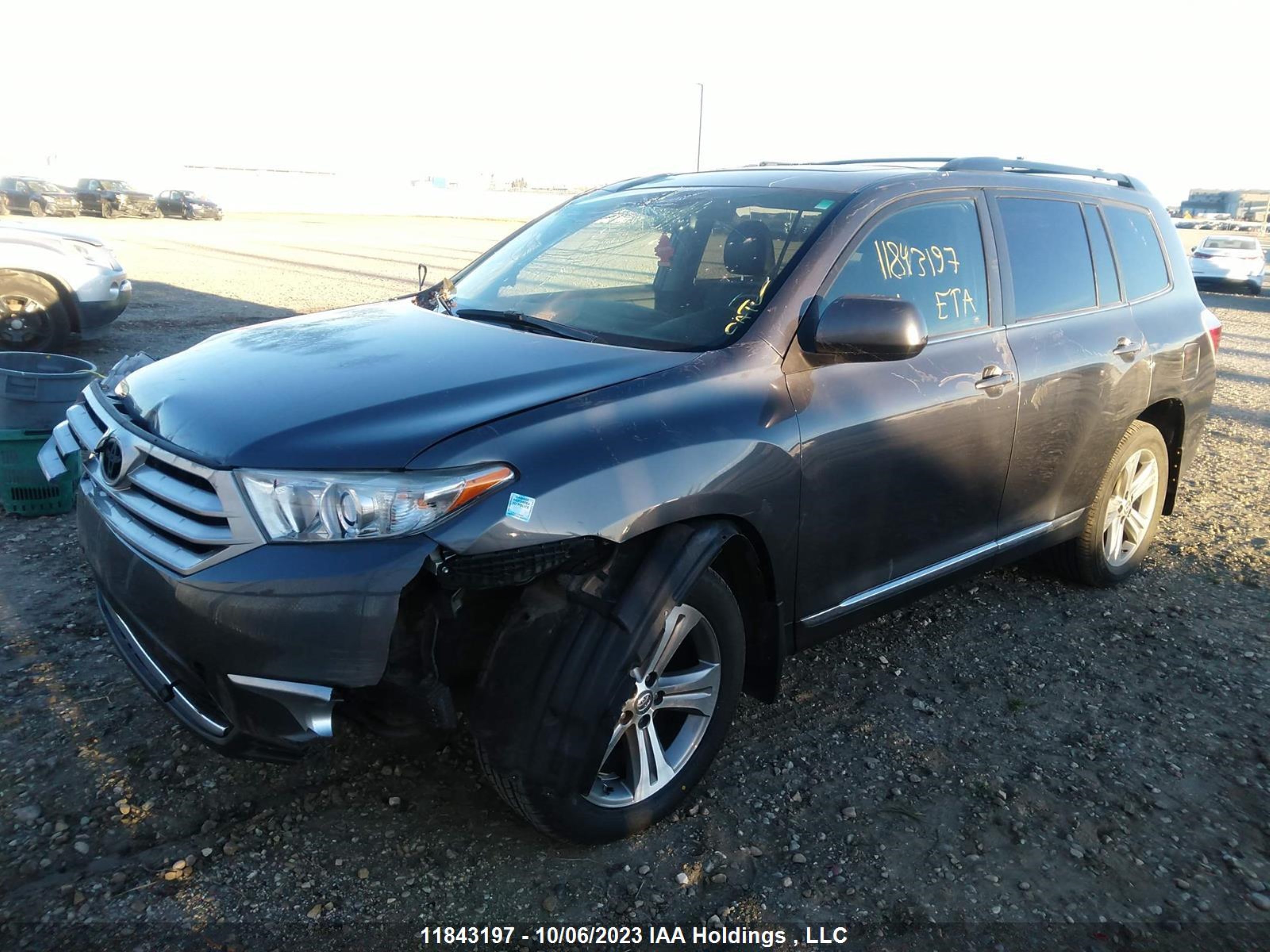 Photo 1 VIN: 5TDBK3EH7BS047206 - TOYOTA HIGHLANDER 