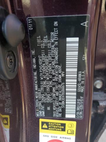 Photo 13 VIN: 5TDBK3EH7BS066676 - TOYOTA HIGHLANDER 