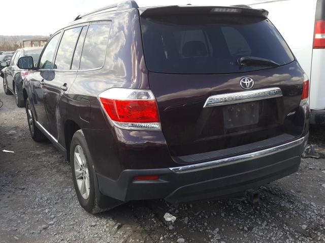 Photo 2 VIN: 5TDBK3EHXBS060113 - TOYOTA HIGHLANDER 