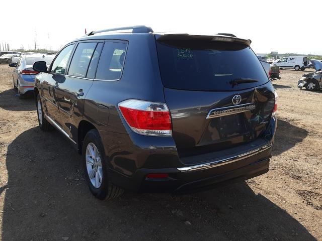 Photo 2 VIN: 5TDBK3EHXDS184496 - TOYOTA HIGHLANDER 