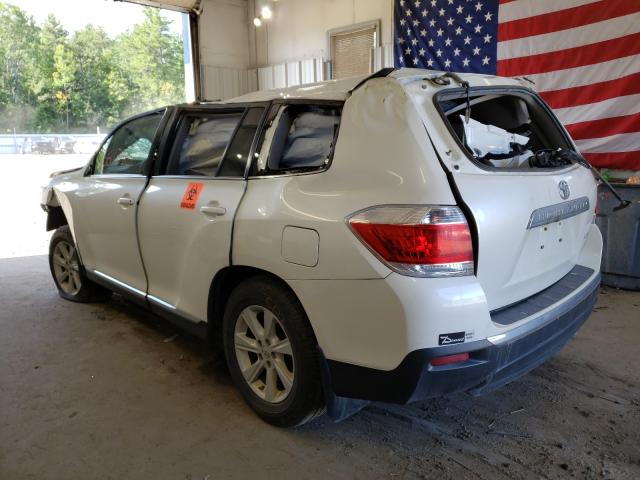 Photo 2 VIN: 5TDBK3EHXDS248312 - TOYOTA HIGHLANDER 