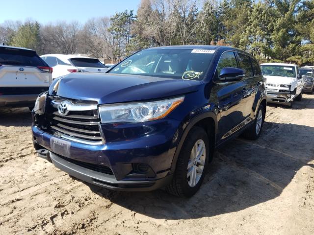 Photo 1 VIN: 5TDBKRFH0FS168800 - TOYOTA HIGHLANDER 