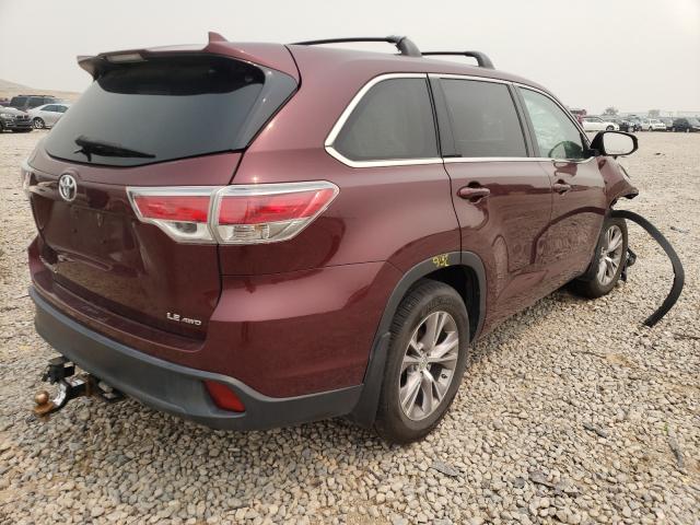 Photo 3 VIN: 5TDBKRFH1ES061737 - TOYOTA HIGHLANDER 