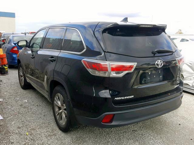 Photo 2 VIN: 5TDBKRFH1ES065450 - TOYOTA HIGHLANDER 