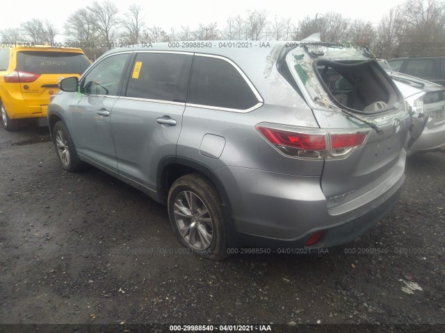 Photo 2 VIN: 5TDBKRFH1FS089846 - TOYOTA HIGHLANDER 