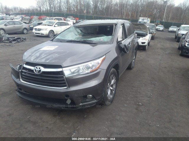 Photo 1 VIN: 5TDBKRFH1FS148426 - TOYOTA HIGHLANDER 