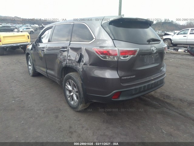 Photo 2 VIN: 5TDBKRFH1FS148426 - TOYOTA HIGHLANDER 