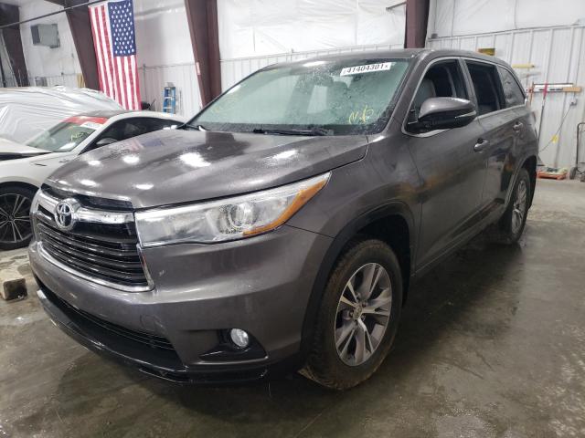 Photo 1 VIN: 5TDBKRFH1FS154484 - TOYOTA HIGHLANDER 