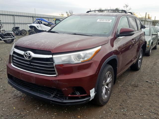 Photo 1 VIN: 5TDBKRFH1FS163086 - TOYOTA HIGHLANDER 