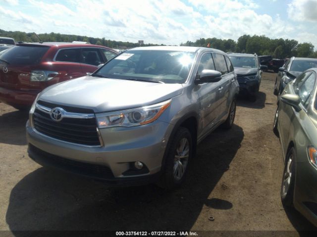 Photo 1 VIN: 5TDBKRFH1GS302375 - TOYOTA HIGHLANDER 