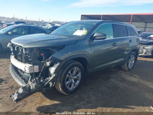 Photo 1 VIN: 5TDBKRFH2ES033297 - TOYOTA HIGHLANDER 