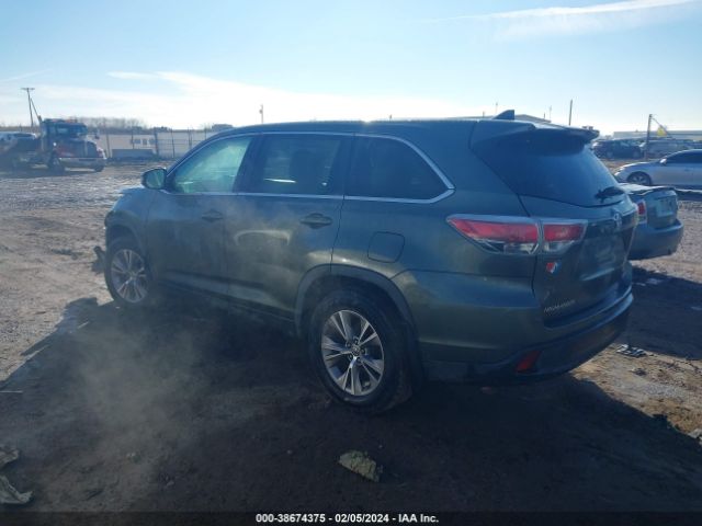 Photo 2 VIN: 5TDBKRFH2ES033297 - TOYOTA HIGHLANDER 