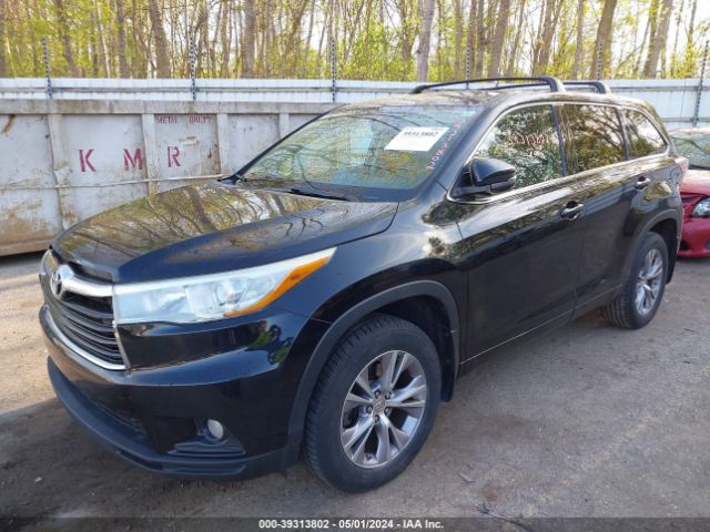 Photo 1 VIN: 5TDBKRFH2FS117346 - TOYOTA HIGHLANDER 