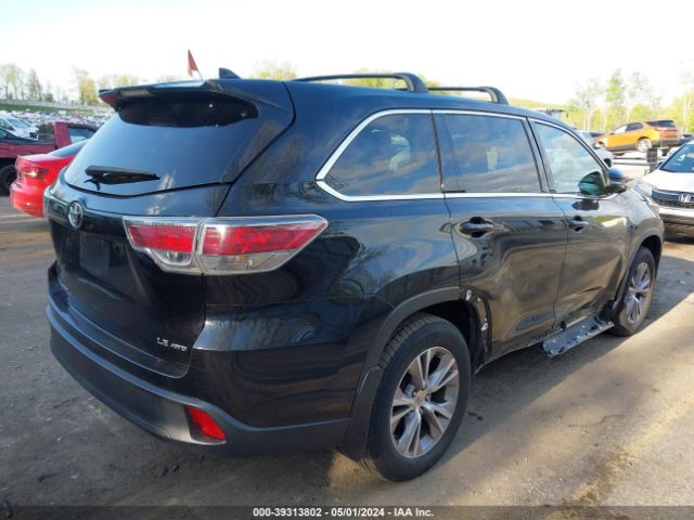 Photo 3 VIN: 5TDBKRFH2FS117346 - TOYOTA HIGHLANDER 