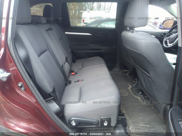 Photo 7 VIN: 5TDBKRFH2GS257978 - TOYOTA HIGHLANDER 