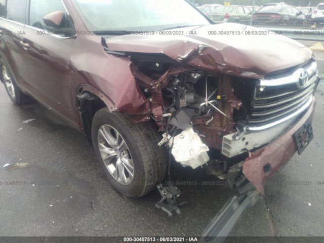 Photo 5 VIN: 5TDBKRFH2GS345087 - TOYOTA HIGHLANDER 