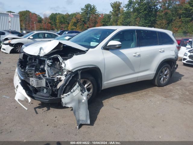 Photo 1 VIN: 5TDBKRFH2GS345588 - TOYOTA HIGHLANDER 