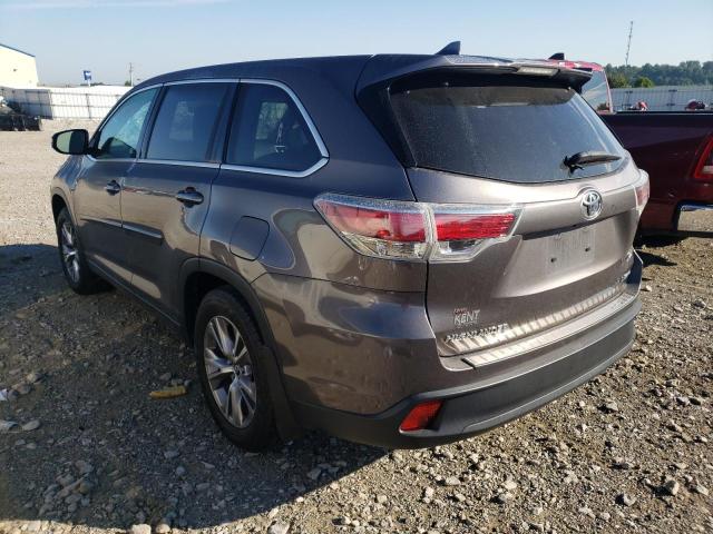 Photo 2 VIN: 5TDBKRFH2GS352654 - TOYOTA HIGHLANDER 