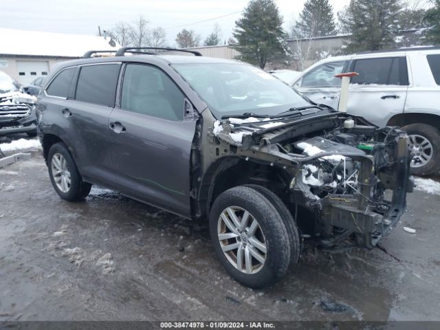 Photo 0 VIN: 5TDBKRFH3ES015696 - TOYOTA HIGHLANDER 