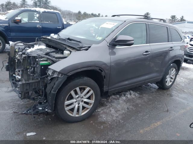 Photo 1 VIN: 5TDBKRFH3ES015696 - TOYOTA HIGHLANDER 