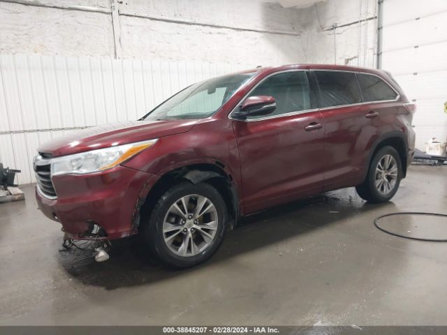 Photo 1 VIN: 5TDBKRFH3ES022129 - TOYOTA HIGHLANDER 