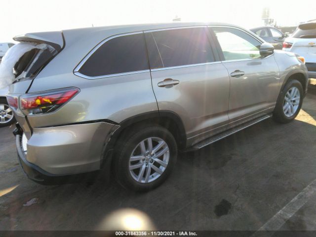 Photo 3 VIN: 5TDBKRFH3ES028920 - TOYOTA HIGHLANDER 