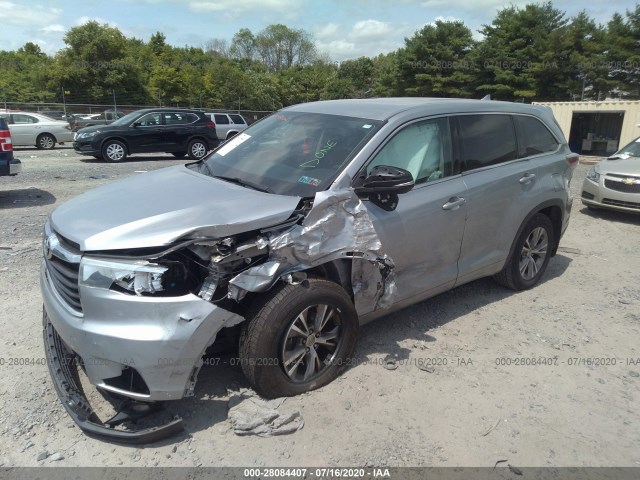 Photo 1 VIN: 5TDBKRFH3ES029727 - TOYOTA HIGHLANDER 