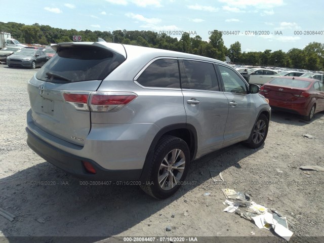 Photo 3 VIN: 5TDBKRFH3ES029727 - TOYOTA HIGHLANDER 