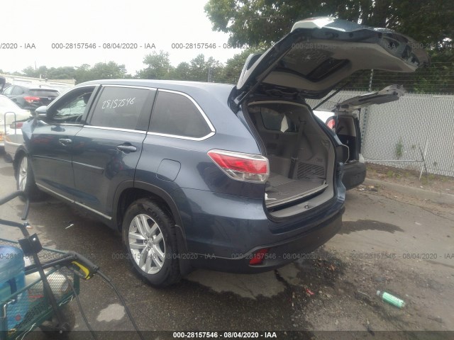 Photo 2 VIN: 5TDBKRFH3ES070293 - TOYOTA HIGHLANDER 