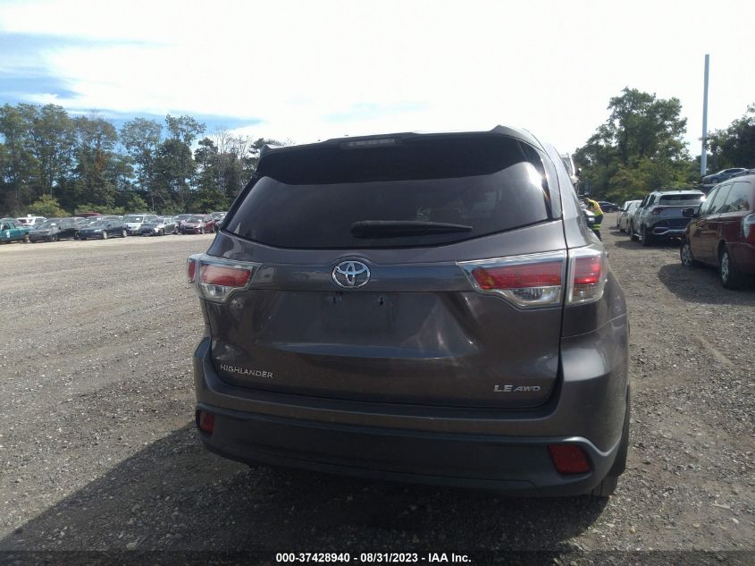 Photo 15 VIN: 5TDBKRFH3FS138125 - TOYOTA HIGHLANDER 