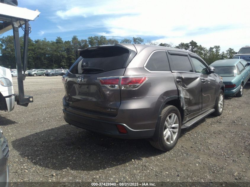 Photo 3 VIN: 5TDBKRFH3FS138125 - TOYOTA HIGHLANDER 