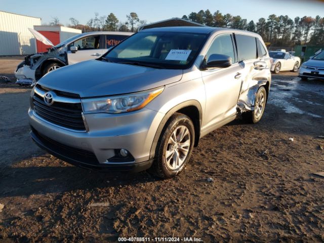 Photo 1 VIN: 5TDBKRFH4FS150509 - TOYOTA HIGHLANDER 