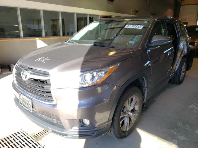 Photo 1 VIN: 5TDBKRFH4GS312303 - TOYOTA HIGHLANDER 