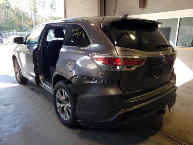 Photo 2 VIN: 5TDBKRFH4GS312303 - TOYOTA HIGHLANDER 