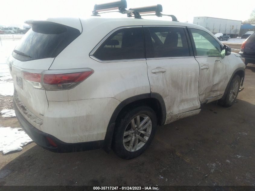 Photo 3 VIN: 5TDBKRFH4GS347004 - TOYOTA HIGHLANDER 