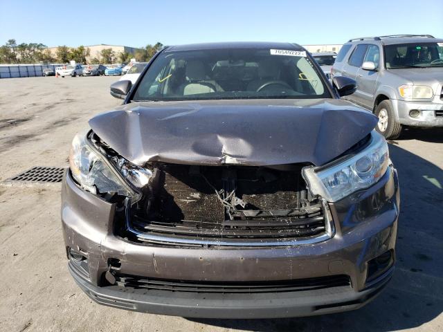 Photo 4 VIN: 5TDBKRFH5ES039983 - TOYOTA HIGHLANDER 