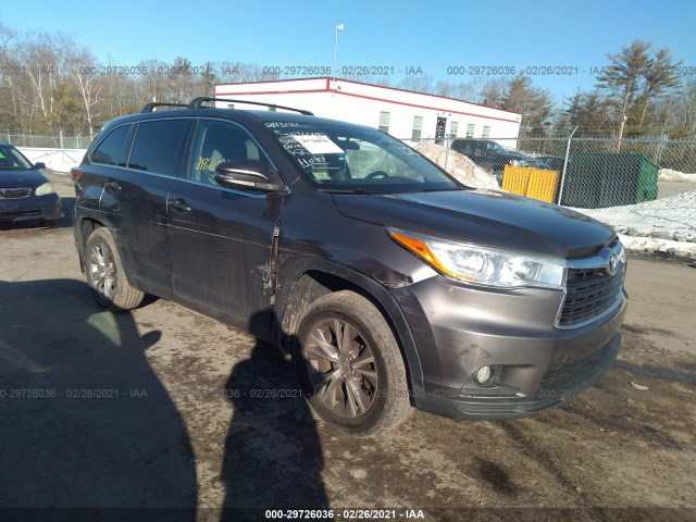 Photo 5 VIN: 5TDBKRFH5ES041734 - TOYOTA HIGHLANDER 