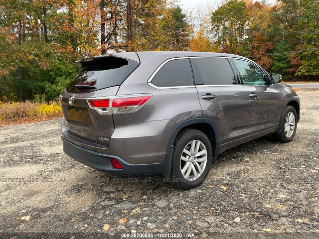 Photo 3 VIN: 5TDBKRFH5ES064060 - TOYOTA HIGHLANDER 