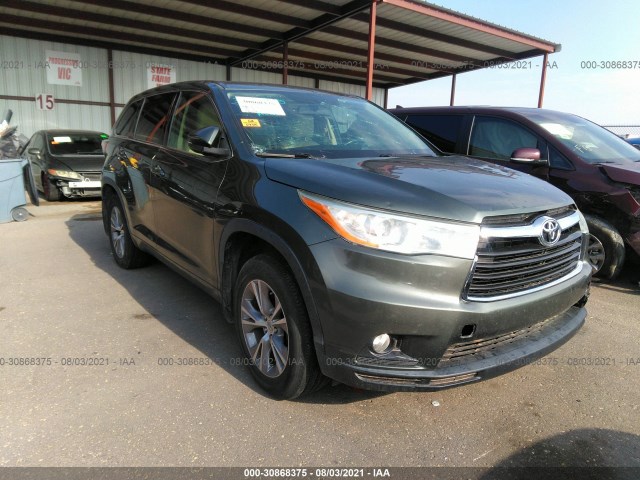 Photo 0 VIN: 5TDBKRFH5ES064110 - TOYOTA HIGHLANDER 