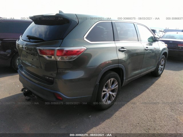 Photo 3 VIN: 5TDBKRFH5ES064110 - TOYOTA HIGHLANDER 