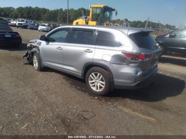 Photo 2 VIN: 5TDBKRFH5FS113923 - TOYOTA HIGHLANDER 