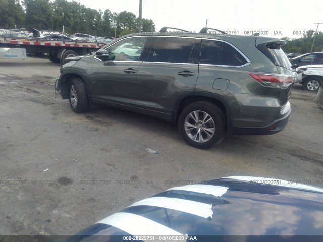 Photo 2 VIN: 5TDBKRFH5FS143889 - TOYOTA HIGHLANDER 