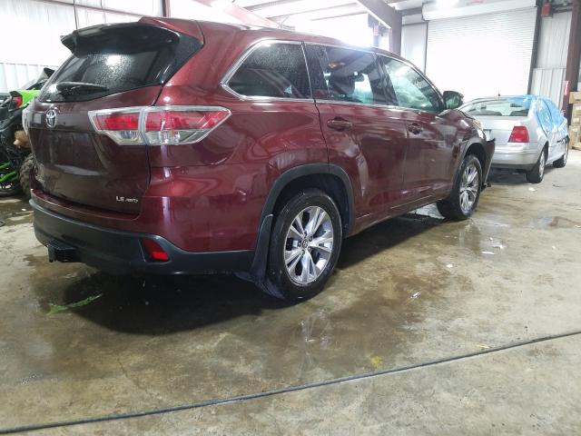 Photo 3 VIN: 5TDBKRFH5GS260647 - TOYOTA HIGHLANDER 