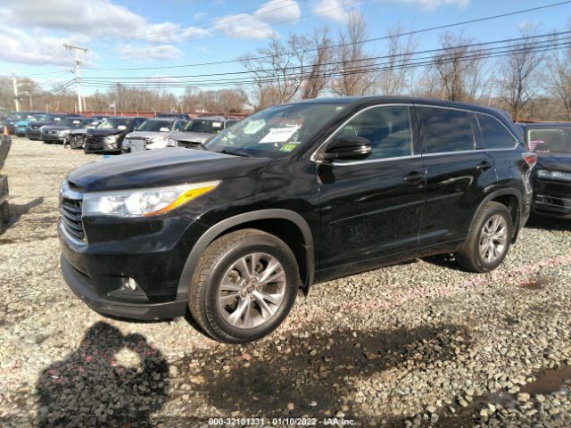 Photo 1 VIN: 5TDBKRFH5GS289100 - TOYOTA HIGHLANDER 