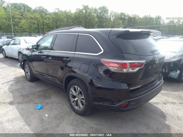 Photo 2 VIN: 5TDBKRFH5GS297505 - TOYOTA HIGHLANDER 