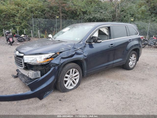 Photo 1 VIN: 5TDBKRFH5GS342037 - TOYOTA HIGHLANDER 