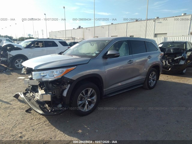 Photo 1 VIN: 5TDBKRFH6FS180238 - TOYOTA HIGHLANDER 