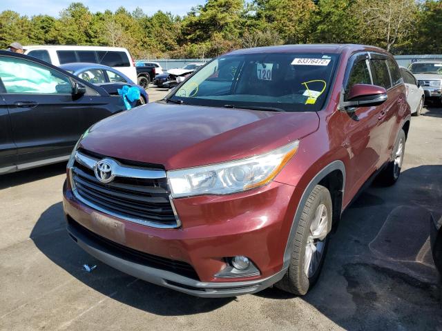 Photo 1 VIN: 5TDBKRFH6GS250595 - TOYOTA HIGHLANDER 