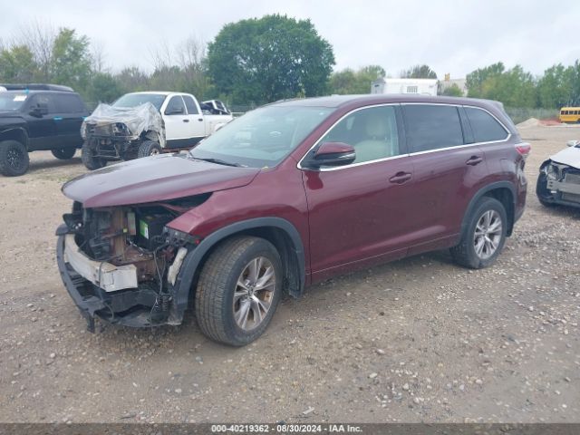 Photo 1 VIN: 5TDBKRFH6GS314652 - TOYOTA HIGHLANDER 